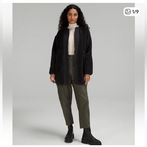 lululemon athletica Black Sherpa Jacket